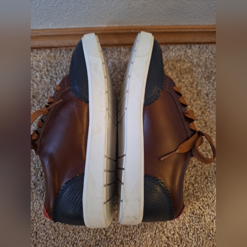 Elephantito All American Apache Leather Sneakers Lace Up Kids Unisex Size 13 - Picture 7 of 9